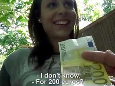 Sexy Czech babe Shanie Ryan slammed by nasty guy for money